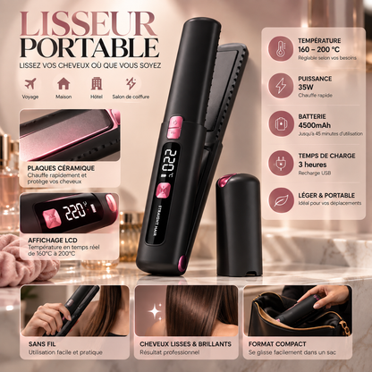 Mini lisseur portable - VOYANA